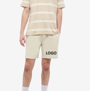 Short de bain d'été à taille élastique et à rayures pour hommes Short de course en nylon Short de bain en polyester Short de plage en maille pour hommes - Product Image 6