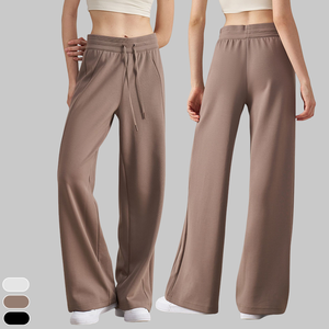 Wholesale <b>Women's</b> Relaxed Fit <b>Sweatpants</b> Cozy Lounge Joggers OEM/ODM Support Trendy <b>Women</b> Trousers - Product Image 1