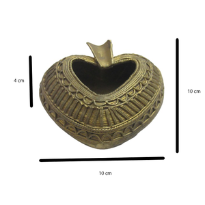 Cenicero hecho a mano Dhokra Dokra gran obra de arte Interior decoración del hogar regalo Showpiece - Product Image 5