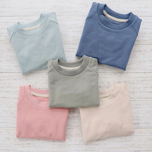 Kids Plus Size Spring Tracksuit Sets <b>Hoodie</b> and Sweatpants Solid Color Cotton Casual Long Sleeve - Product Image 6