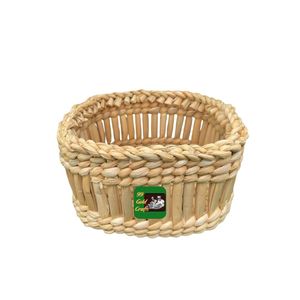 PANIER DE HYACINTHE D'EAU VINTAGE PANIER DE STOCKAGE DES ALIMENTS PANIER DE MER FORME RONDE PANIER ROND AVEC SERVIETTE PRIX DIRECT D'USINE - Product Image 6