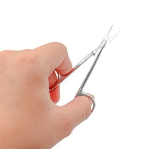 Ciseaux à ongles de Salon professionnel lames incurvées en acier inoxydable tranchantes pour manucure pédicure outils de beauté à faible coût - Product Image 5