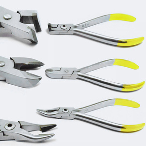 Alicates de Acero Inoxidable Reutilizables de Alta Calidad para Cortar Alambres de Ortodoncia, Formar Lazos, Herramientas de Ligadura de Arcos para Brackets Dentales, Cirugía - Product Image 1