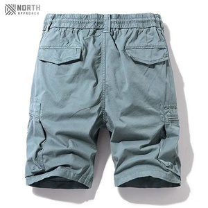 Pantalones Cortos Cargo para Hombre de Buena Calidad, Personalizados, Transpirables, Estilo Casual, Diseño de Lona con Cierre de Cordón, Oferta en Ropa Masculina - Product Image 5