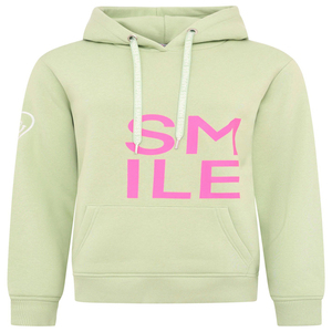 Sudadera con capucha extragrande con estampado personalizado para mujer, sudadera con mangas raglán informal de invierno, sudadera tejida con estampado de letras bordadas y capucha - Product Image 1