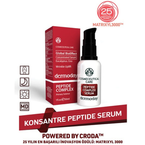 Sérum complexe de peptides Dermoday 30 ml Matrixyl 3000 Global BioEffect Traitement concentré anti-âge, anti-rides, liftant et raffermissant - Product Image 2