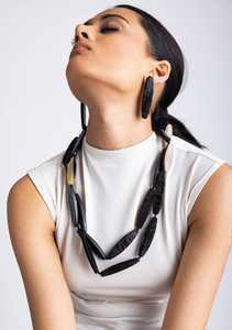 Collar largo de moda bohemio con nuevo aspecto Vintage personalizado, cadenas de cuello bohemio de gran tamaño para mujer, collar de moda bohemio - Product Image 2