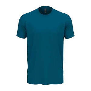 Camiseta de algodón de manga corta con cuello redondo para hombre, camisetas atléticas para correr, gimnasio y entrenamiento - Product Image 6