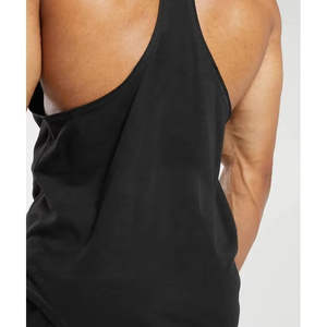 Camisetas de gimnasio OEM para hombre, camisetas sin mangas para gimnasio, ropa deportiva con tirantes, culturismo, Fitness, hombres, moda personalizada, algodón Spandex - Product Image 6