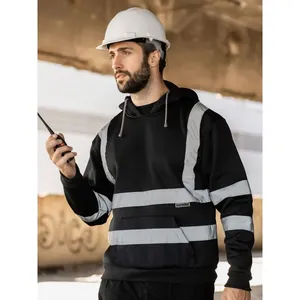 Felpa con Cappuccio Personalizzata ad Alta Visibilità per Merchandising Promozionale - Product Image 4