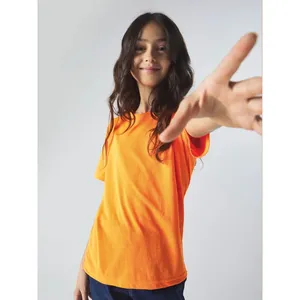 T-shirt personnalisé pour enfant avec toucher coton, articles promotionnels personnalisés - Product Image 1
