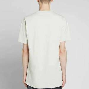 Vente en gros 100% coton T-Shirt pour homme séchage rapide logo personnalisé broderie conception toile tissu de haute qualité respirant décontracté - Product Image 2
