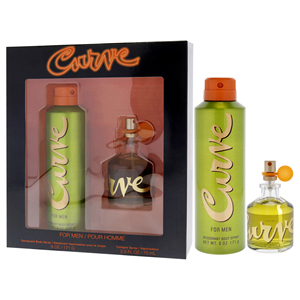 Curva da Liz Claiborne per gli uomini 2 pezzi regalo 2.5oz acqua Spray e 6 once deodorante Spray per il corpo Premium profumo regalo Set regalo - Product Image 4