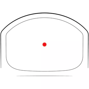 Lunette de visée tactique télescopique Defender CCW à point rouge, en aluminium noir diamanté, résistante aux chocs et étanche - Product Image 4
