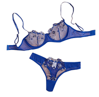 Soutien-gorge bikini sans bretelles taille basse pour femme, uni, en dentelle brodée, respirant, sans armatures, bonnet 3/4, coussinets amovibles, fermeture dorsale, usage quotidien