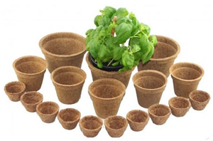 Design personnalisé 100% pot en fibre de coco naturelle fabriqué au Vietnam par Eco2go - Product Image 2