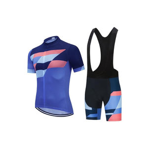 Ensemble de maillot de cyclisme d'été pour hommes, vêtements de sport respirants et confortables à manches courtes, uniforme de vélo, taille plus, vêtements de cyclisme - Product Image 1