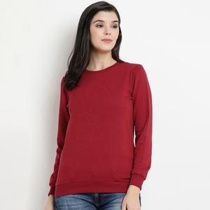 Jersey holgado de moda de Invierno para mujer, sudadera con cuello redondo, logotipo bordado, nuevo diseño, Sudadera con capucha, posición frontal del logotipo - Product Image 5