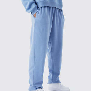 Pantalones Deportivos Holgados para Hombre, 100% Algodón, Resistentes al Viento, Ecológicos, Estilo Urbano, con Logotipo Personalizado - Product Image 4