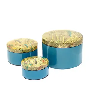 높은 품질 3 독특한 럭셔리 페인트 래커 상자 라운드 기둥 핫 세일 대량 최고의 가격 도매 베트남 공급 업체
