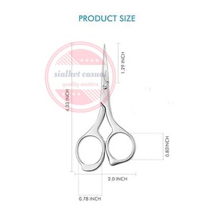 Ciseaux à ongles pour cuticules Lame tranchante Pointe pointue Manucure Cuticule Cisaillement en acier inoxydable - Product Image 2