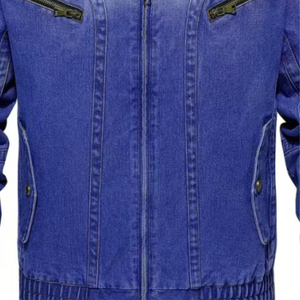 Veste en jean tendance de qualité supérieure pour la veste en jean chaude d'hiver pour hommes avec personnalisation de style vintage Veste en jean tendance - Product Image 4