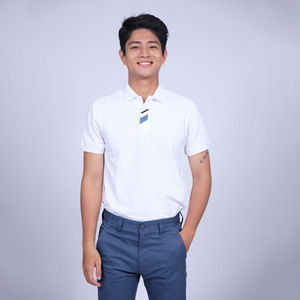 Design accrocheur Polos Pour Hommes Broderie Logo 95% Polyester 5% Spandex Coton Polo Uniformes Scolaires Vêtements En Ligne - Product Image 6