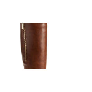 Stivali da equitazione alti fino al ginocchio da donna Winnie di Material Girl in ecopelle marrone medio taglia 5 M - Product Image 2