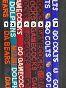 สายกระเป๋าลูกปัดหลากสี ดีไซน์เฉพาะตัว สายกระเป๋าลูกปัดสีขาวทองแบบกำหนดเอง สายกระเป๋าลูกปัดสั่งทำพิเศษ - Product Image 2