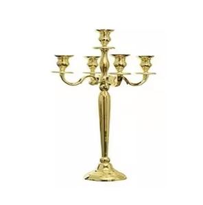 Elegante candelabro de 5 brazos hecho a mano con calidad superior para suministros de decoración del hogar a precio razonable - Product Image 1