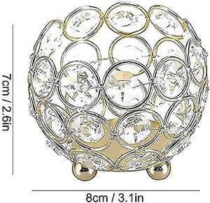 Porte-bougies tealight décoratifs pour centres de table, parfaits pour mariages, fêtes à domicile et événements. - Product Image 4