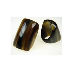 Bague de mariage classique pour femme Design par Crescent Crafts Horn Eye Cut in Jewelry Style - Product Image 5