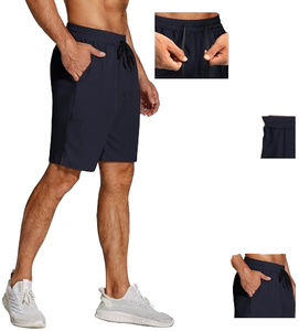 Custom 2 1 Lace Mesh Spandex Athletic Double-<b>Layer</b> Eco-Friendly Quick-Dry Breathable Men's Workout Gym Running Basketball Shorts - Product Image 4