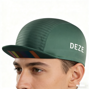 หมวกปั่นจักรยานคุณภาพพรีเมียม เนื้อผ้านุ่มสบาย ระบายอากาศได้ดี แห้งเร็ว ขนาดเดียวใส่ได้กับคนส่วนใหญ่ เหมาะสำหรับนักปั่นจักรยานมืออาชีพและผู้ที่ปั่นเพื่อความเพลิดเพลิน - Product Image 6