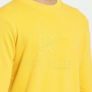 Sudadera de Hombre, 530g, Poliéster/Algodón, Transpirable, Cuello Redondo, Diseño de Alta Calidad, Bordado Personalizado, Invierno, Color Sólido - Product Image 4