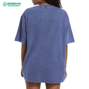 T-shirt décontracté pour homme à col rond, coupe ample, 100% coton, manches régulières, écologique, respirant, automne - Product Image 1