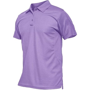 Nueva calidad única personalizada hombres transpirable antibacteriano de alto rendimiento Polo camiseta tenis Polo camisas para hombres - Product Image 6