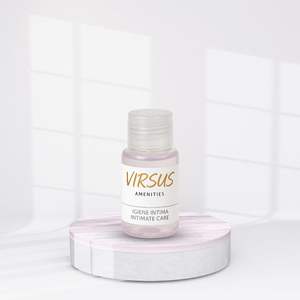 Virtus 50 piezas higiene íntima línea de cortesía 20ml tapa resellable botellas de limpiador de higiene para hoteles B & Bs agroturismo - Product Image 1