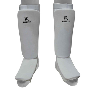 Espinilleras Ligeras de Neopreno con Diseño de Fácil Colocación para Entrenamiento y Práctica en el Gimnasio - Colores/Talla/Logotipo Personalizables - Product Image 1