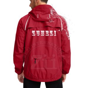Veste de sécurité réfléchissante LED haute visibilité, imperméable, ANSI classe 2, pour homme, vêtements de travail en coton, logo personnalisable - Product Image 2