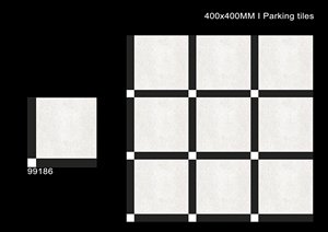 Piso de estacionamiento de cemento de porcelana, casa frontal de hormigón rústico, azulejo exterior de cerámica esmaltada, superficie gris mate de 20Mm - Product Image 6