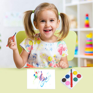 Haute Qualité Mini Poudre Peinture Peinture Enfants <span class=keywords><strong>Aquarelle</strong></span> Peinture Art Fournitures 6 Couleurs <span class=keywords><strong>Portable</strong></span> <span class=keywords><strong>Aquarelle</strong></span> Peinture <span class=keywords><strong>Kit</strong></span> - Product Image 4