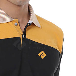 T-shirt polo en coton personnalisé pour hommes en vente en gros T-shirts polo pour hommes quantité minimale de commande bas prix d'usine - Product Image 3