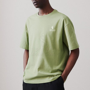 Collection de mode urbaine moderne, t-shirt ample pour homme, t-shirt en coton surdimensionné, tenue décontractée confortable pour tous les jours - Product Image 2