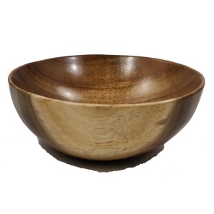 Cuenco con estampado de madera Natural para servir ensaladas, cuenco para hoteles, restaurantes, casa - Product Image 3