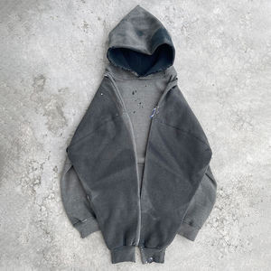 Sudaderas con capucha al por mayor 100% poliéster manga raglán Sudadera con capucha personalizado en blanco pulóver sudaderas con capucha para hombre - Product Image 1