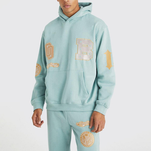 Wholesale Custom Men Tracksuit Jogging Sweatsuit Casual Pullover Hoodies Breathable Tracksuit Made in Pakistan - Product Image 4