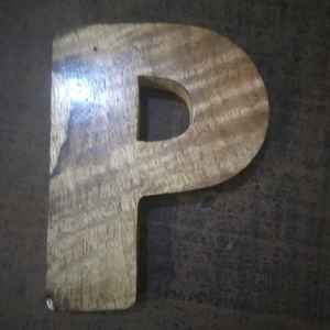 Lettres anglaises simples en bois de haute qualité pour jouets éducatifs artisanat bricolage ornements de mariage maison mariage décoratif - Product Image 3