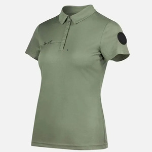 Alta calidad Otoño Invierno media cremallera montar a caballo capa Base mujeres ecuestre mostrar camisa secado rápido mostrar camisas - Product Image 5
