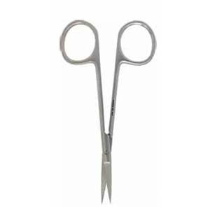 Tijeras Oftálmicas de Precisión, Rectas y Puntiagudas, de Acero Inoxidable, Instrumento Microquirúrgico de 11.5 cm de Longitud, con Certificación CE - Product Image 6